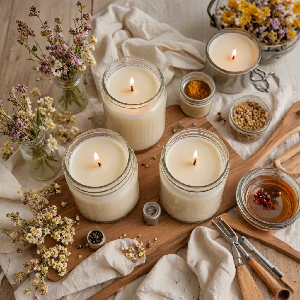 Świeczki sojowe – jak zrobić w domu?