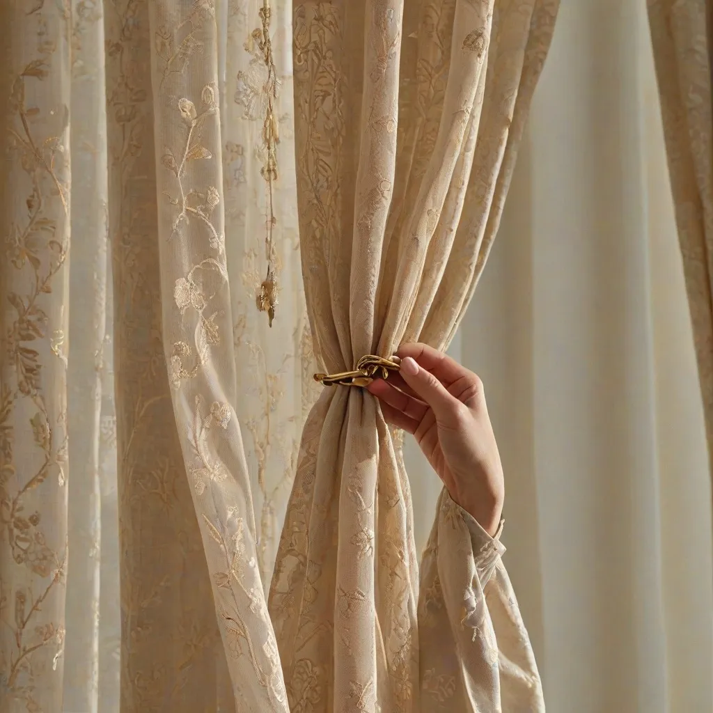 Jak wieszać firanki na agrafki?