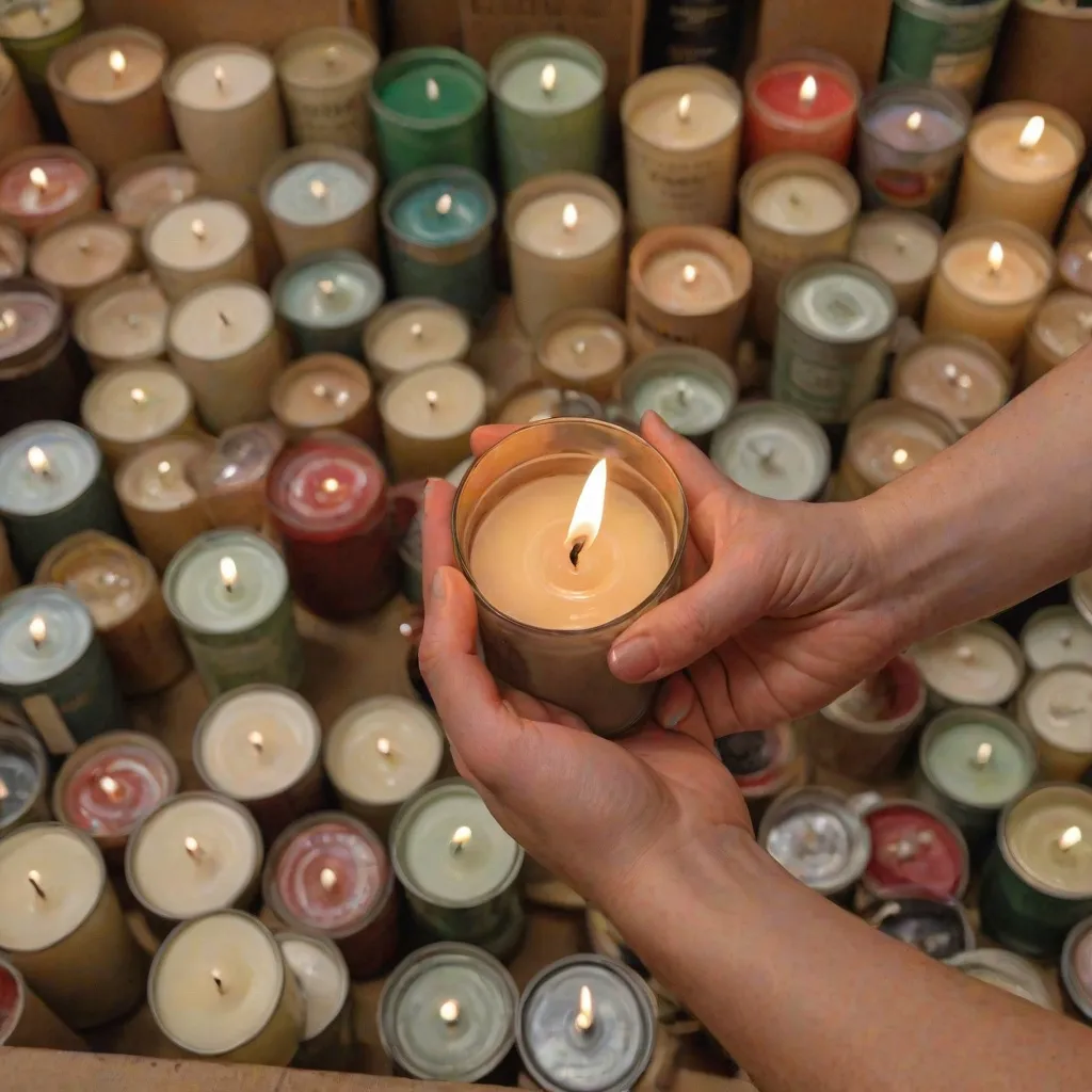 Gdzie wyrzucić świeczki?