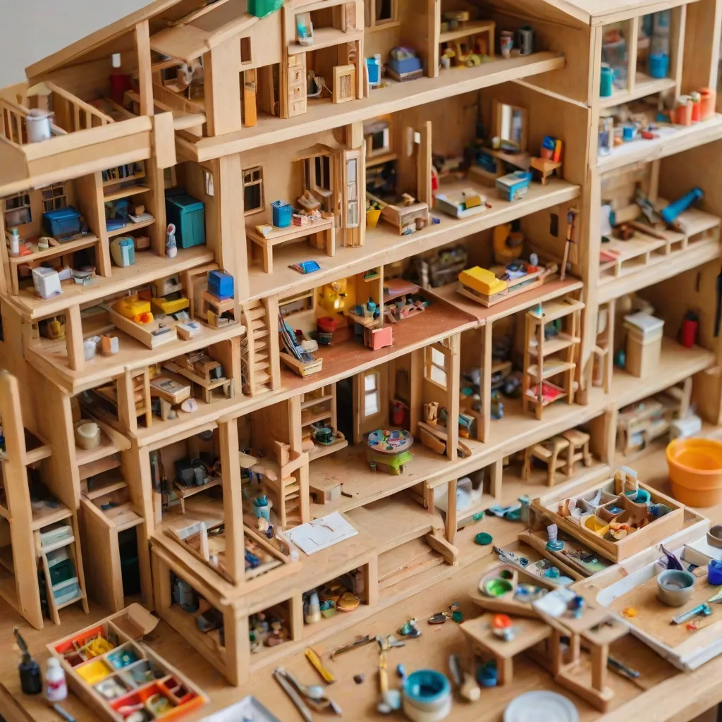 Jak zbudować domek dla lalek w domu?