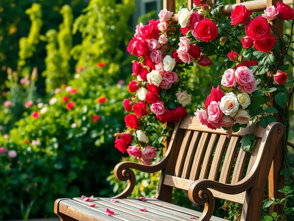 Róże pnące w małym ogrodzie – aranżacje i pomysły na pionową przestrzeń